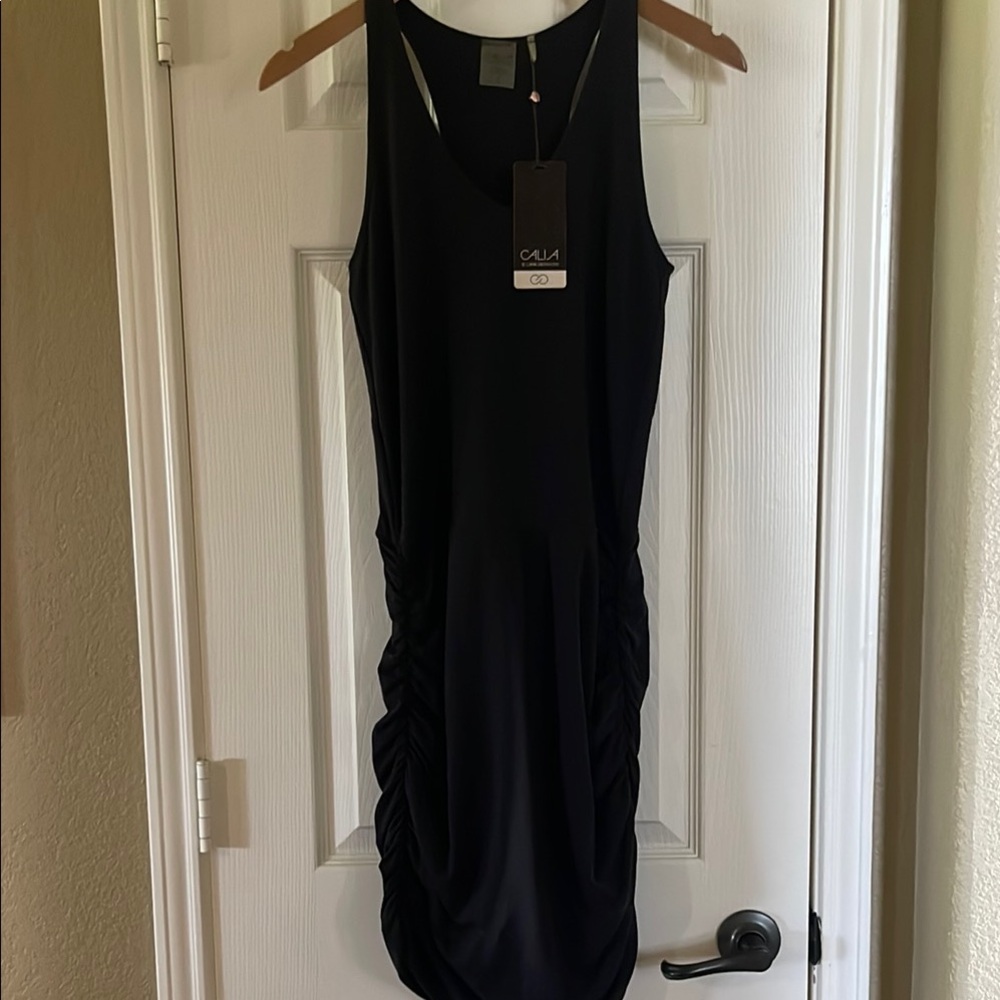 Calia Double Layer Jersey Dress size Small